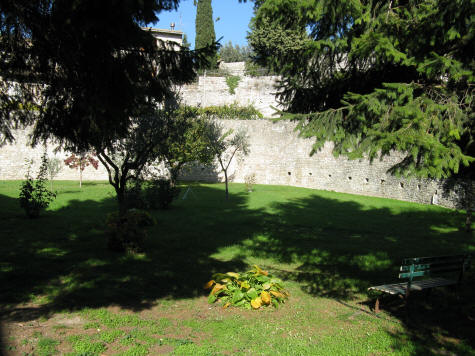 Roman Amphitheatre in Assisi Italy