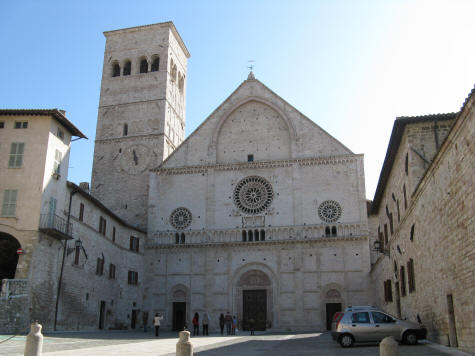 San Rufino Cathedral in Assisi Italy