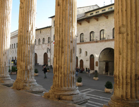 Palazzo Comunale in Assisi Italy